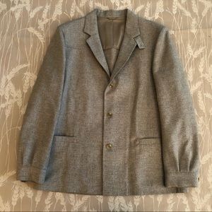Browns London Vintage 80s Wool/Linen Sport Jacket
